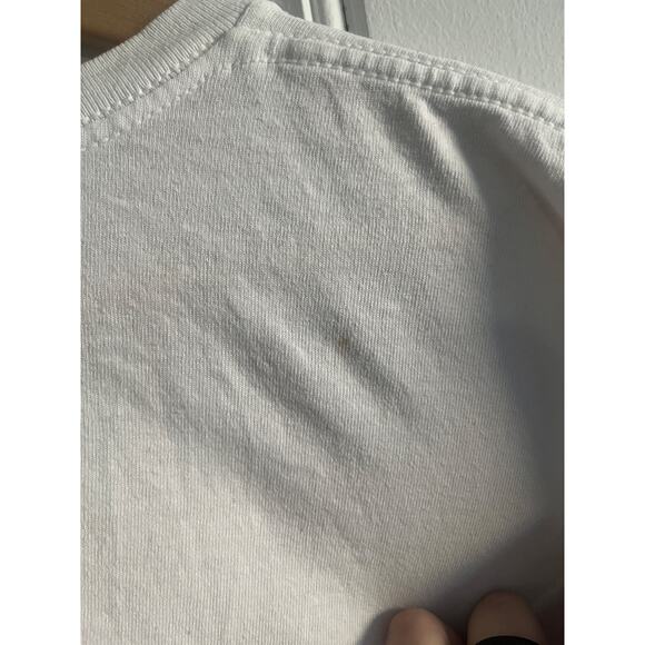 Vintage political t-shirt "Evict the Techies" size med white - Picture 4 of 8